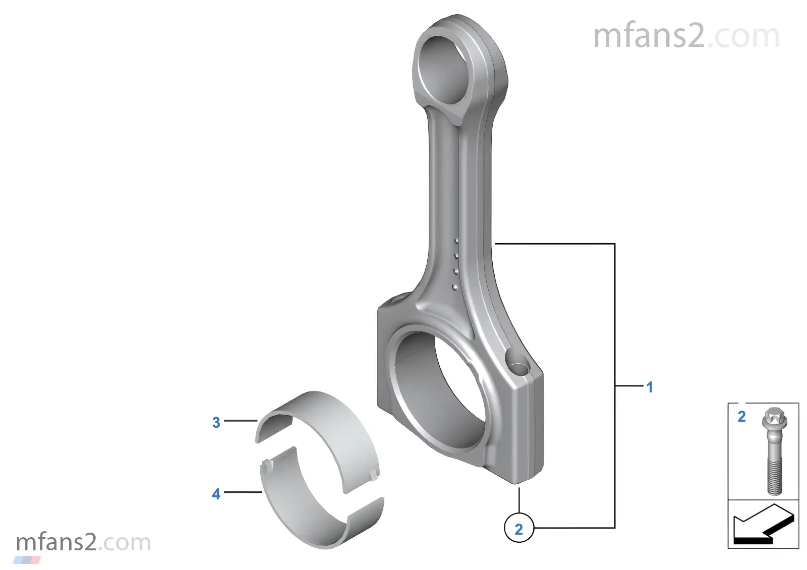 Mecanismo de movimento da cambota/biela