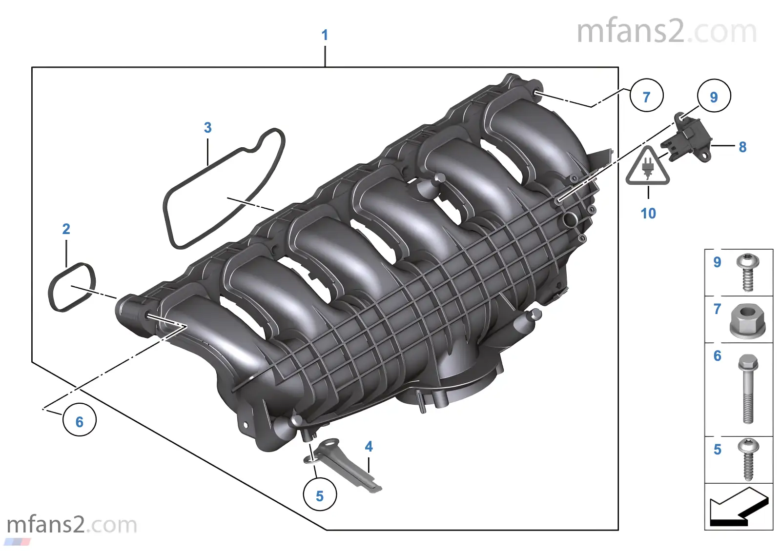 Colector de admissão