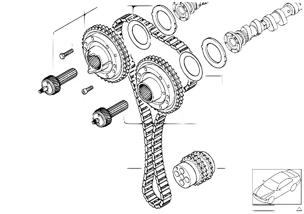 Accionamento por corrente distribuição