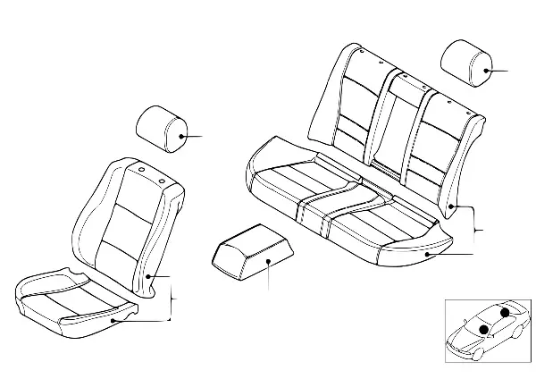 Revest.estofo pele cordeiro