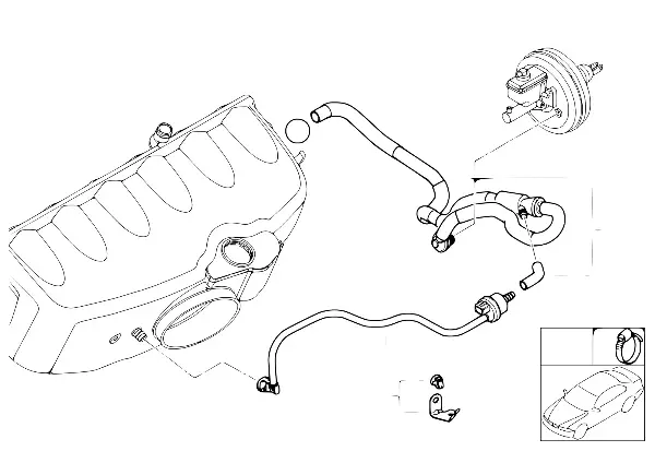 Comando de vácuo-motor