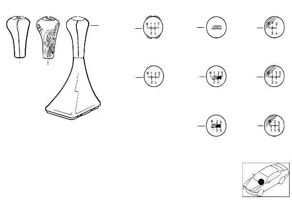 Manetes caixas vel./cobertura/ emblema