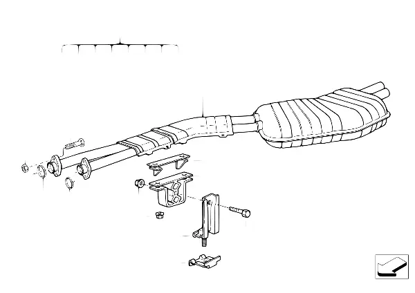 Silenciador traseiro
