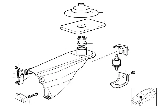 Mecanismo da caixa de velocidades manual