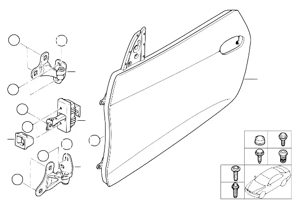 Porta diant., dobrad./lim.abertura porta