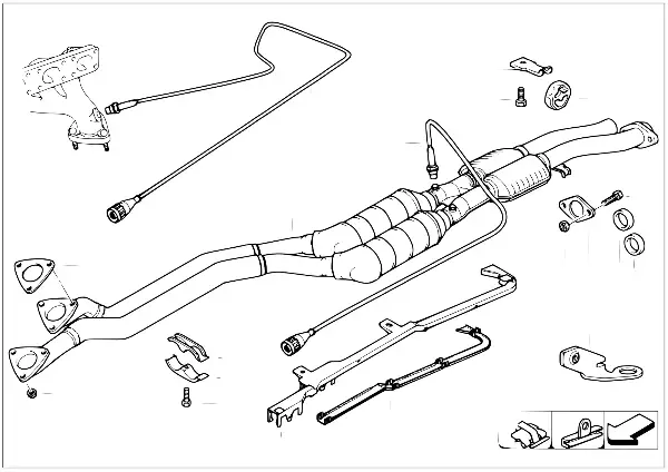 Catalisador/sonda lambda