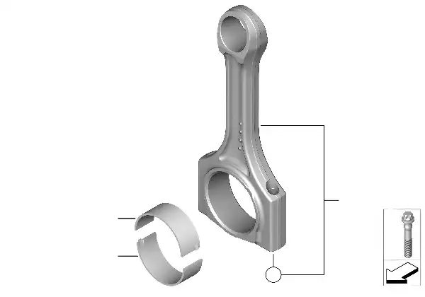 Mecanismo de movimento da cambota/biela