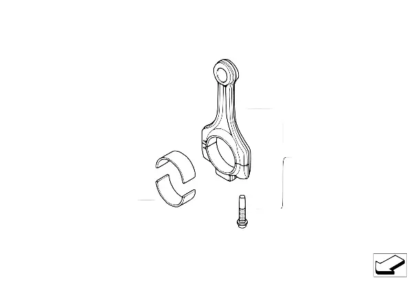 Mecanismo de movimento da cambota/biela