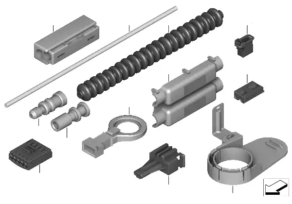Peças de reparação fibra óptica
