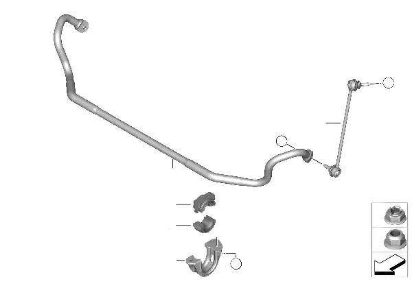 Estabilizador dianteiro