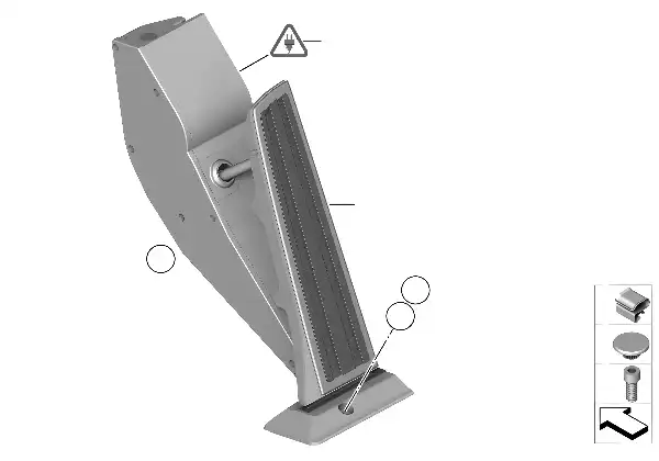 Acc.acelerador/módulo pedal acelerador