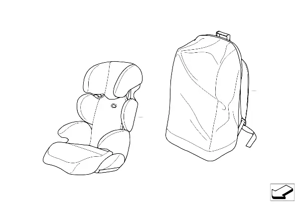 BMW Junior Seat II-III