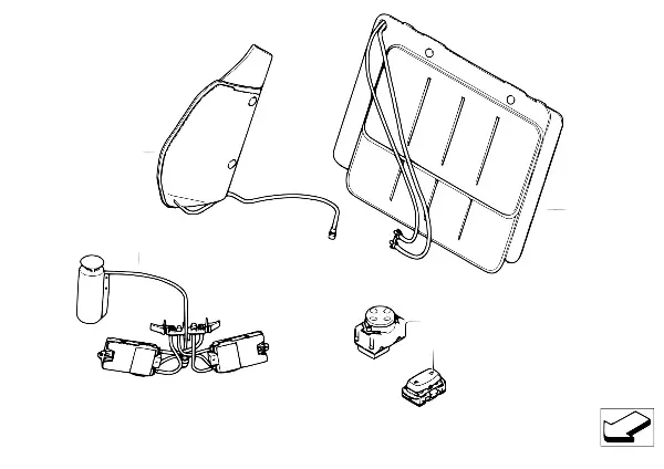 Banco dianteiro, apoio lombar