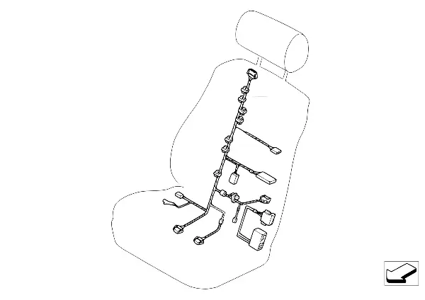 Conjunto cabos banco básico/desportivo