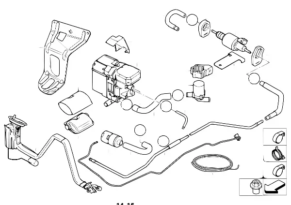 Single parts f independent heating