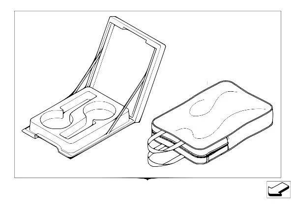 Módulo do suporte para bebidas