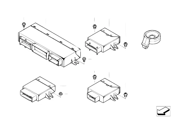 Unidades comando carroçaria e módulos