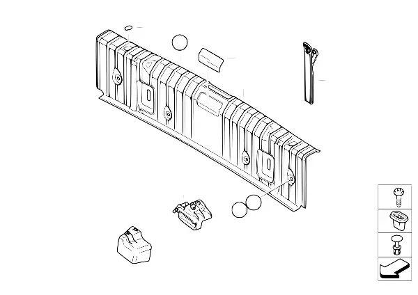 Revestimento patamar de carga