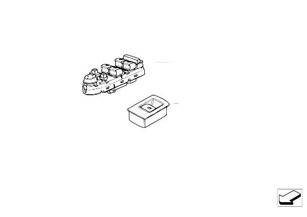 Interruptor do elevador do vidro