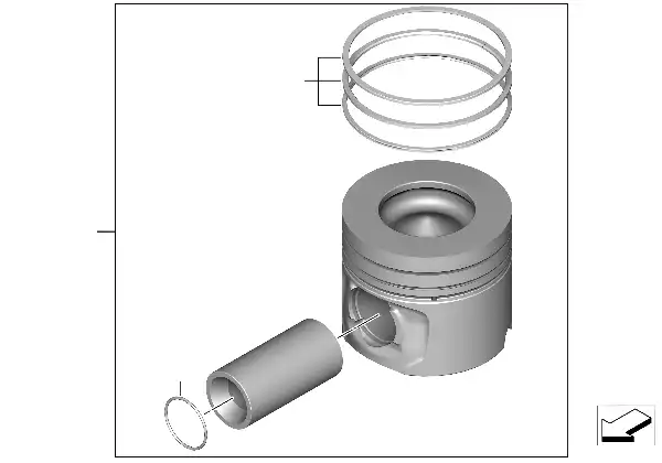 Mecanismo de movimento da cambota/pistão