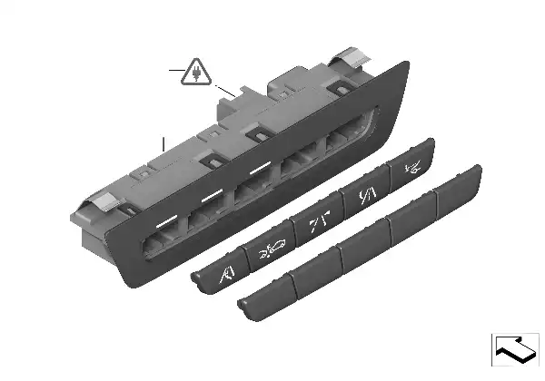 Elemento comand.sist. assistência condut