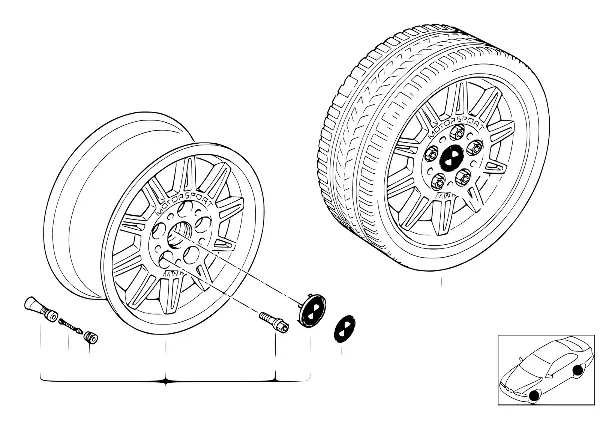 Raios duplos M (Styl.22)