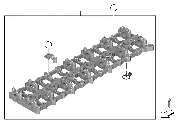 Culassa/carcaça intermédia