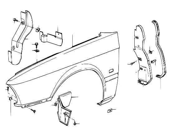 Painel lateral dianteiro