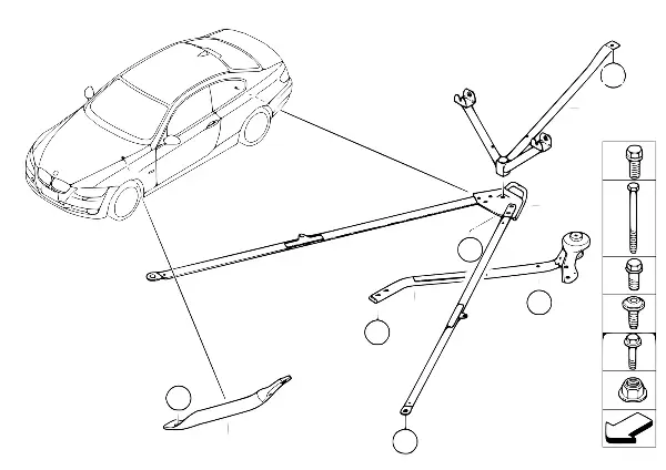 Reforço da carroçaria
