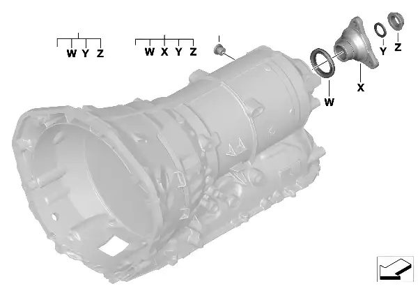 Veio de saída GA8HP45Z