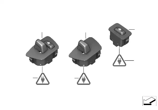 Interr.ajust.coluna direcção/aquecimento