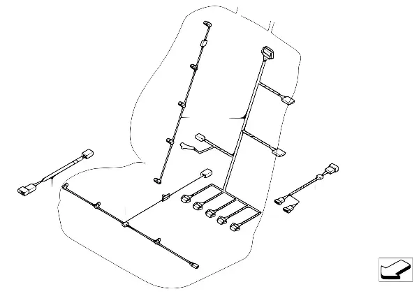Conjuntos de cabos adicionais, banco