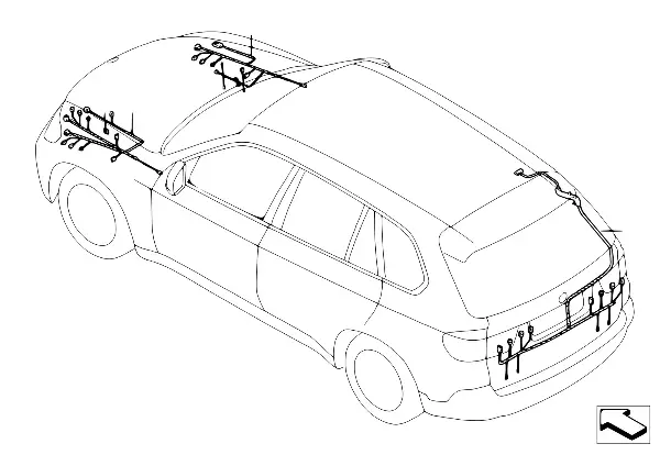 Cabo de reparação da cablagem principal