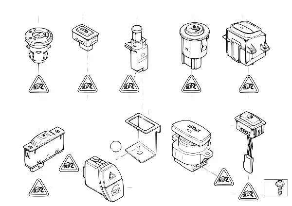 Interruptores diversos