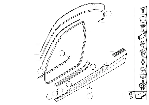 Protecção aresta/guarnição embaladeira