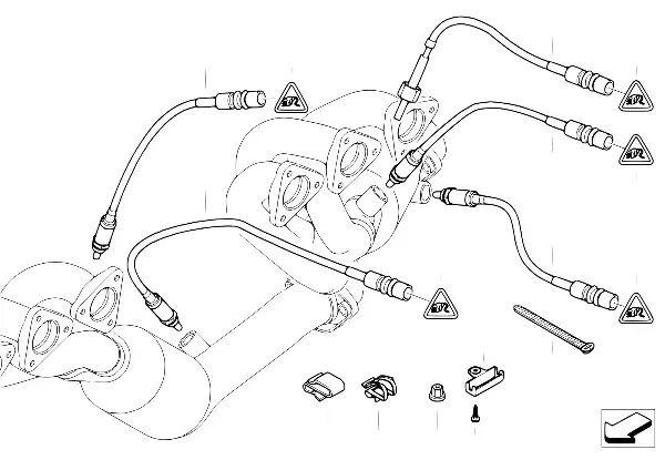 Catalisador/sonda lambda