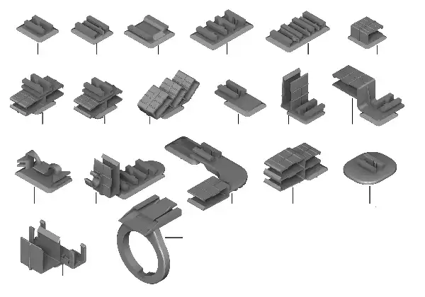 Suporte da ficha de ligação