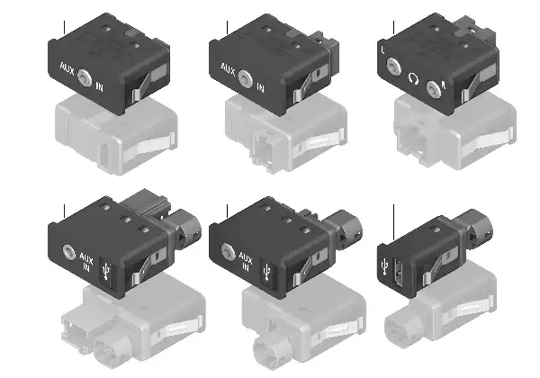 Tomada de ligação TV/áudio