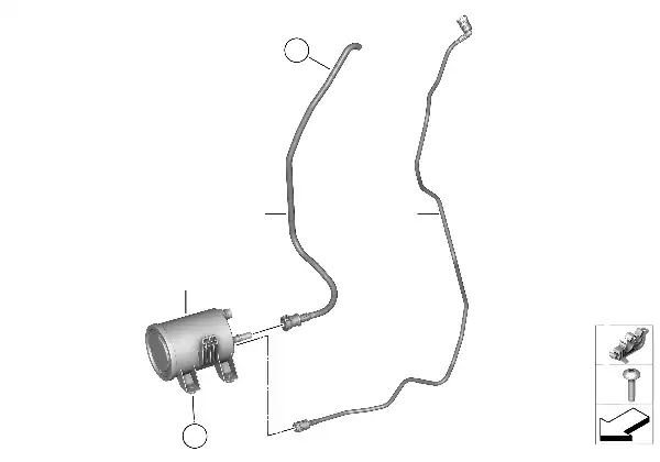 Filtro carvão activo/ventil. combust.