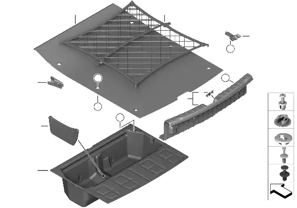 Revest. chão bagageira
