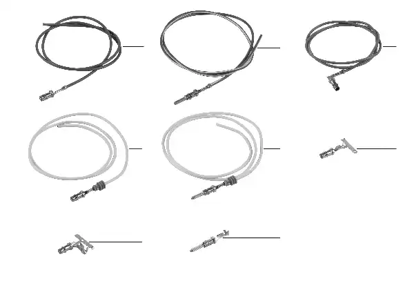 Ficha redonda / sistema D 2,5 mm