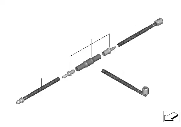 Segmentos de reparação Tubos flexíveis