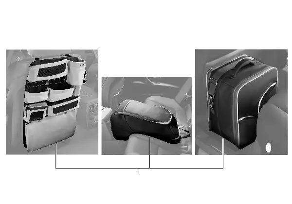 Conj. de bolsas no interior