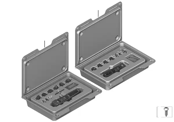 Kit rep.Módulo de comando, cons.central