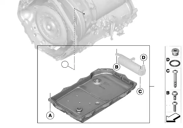 GA8HP70Z O-ring Acumulador volume óleo