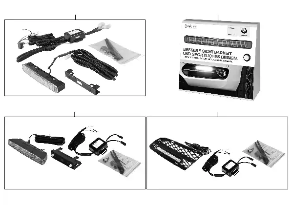 Kit reequip. Luz cond. diurna LED