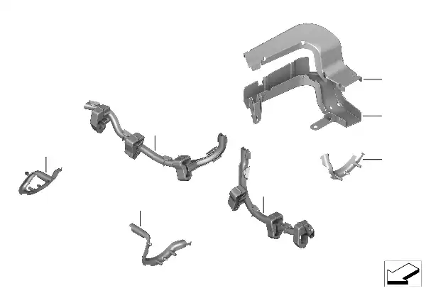 Coberturas cablagem/conduta dos cabos