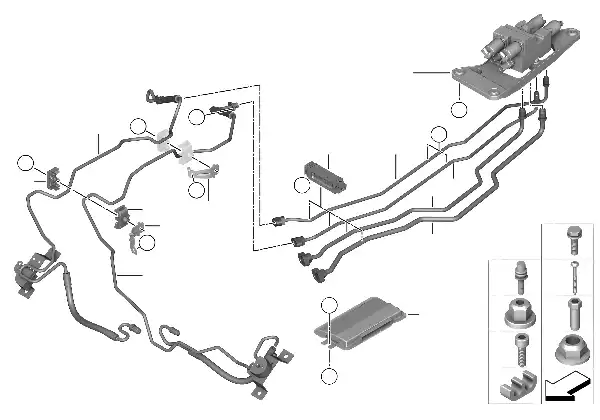 Bloco válvul. e peças mont./DynamicDrive