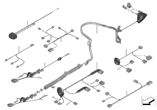 Kits de cabos adicionais diversos