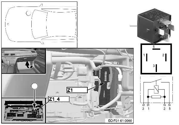 Relé para borne 30B Z1_4
